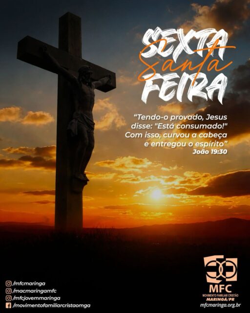A Sexta-feira Santa nos convida a encarar o silêncio — não como vazio, mas como um espaço de profundidade. É o dia em que o amor se mostrou na sua forma mais intensa: não em palavras, mas em entrega.

Diante da cruz, somos chamados a refletir sobre nossas próprias escolhas, nossas falhas e, principalmente, sobre a forma como temos amado. Em um mundo apressado, essa pausa nos lembra que o essencial muitas vezes está no invisível: na paciência, no perdão, na compaixão que oferecemos sem esperar retorno.

Que hoje não seja apenas lembrança, mas transformação. Que possamos deixar morrer em nós aquilo que pesa, que endurece o coração, e abrir espaço para um recomeço mais leve, mais verdadeiro, mais cheio de graça.

Porque a Sexta-feira Santa não é o fim — é o caminho silencioso que prepara a vida para renascer. ✝️
