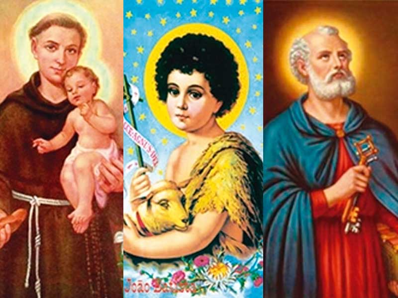 MÊS JUNINO, CELEBRAÇÃO DE SANTOS IMPORTANTES PARA A IGREJA CATÓLICA
