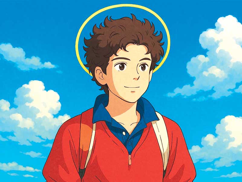 CARLO ACUTIS NO GRUPO “SANTOS DO CÉU”